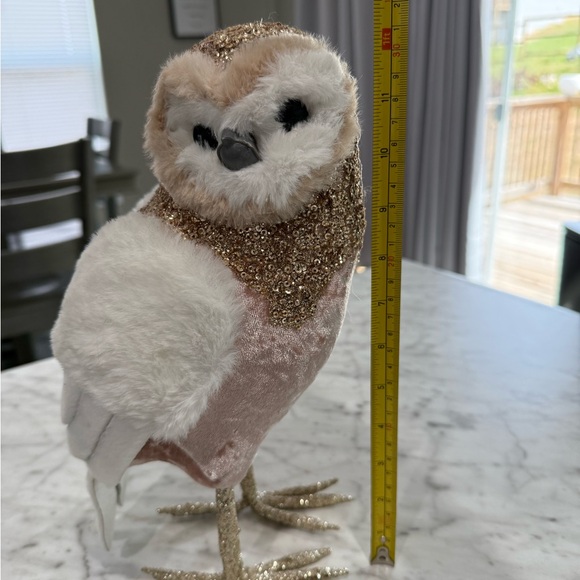 Owl Christmas Decor Ornament
Macy's Plush Owl with Gold and White Details - Picture 5 of 9